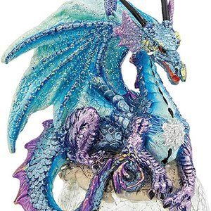 Snowflake Dragon Ball Ornament